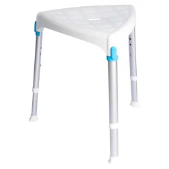 Badhilfen|Bade- & Toilettenhilfen·Bad- & Duschhocker|Die moderne Hausfrau Eck-Duschhocker "Laguna"