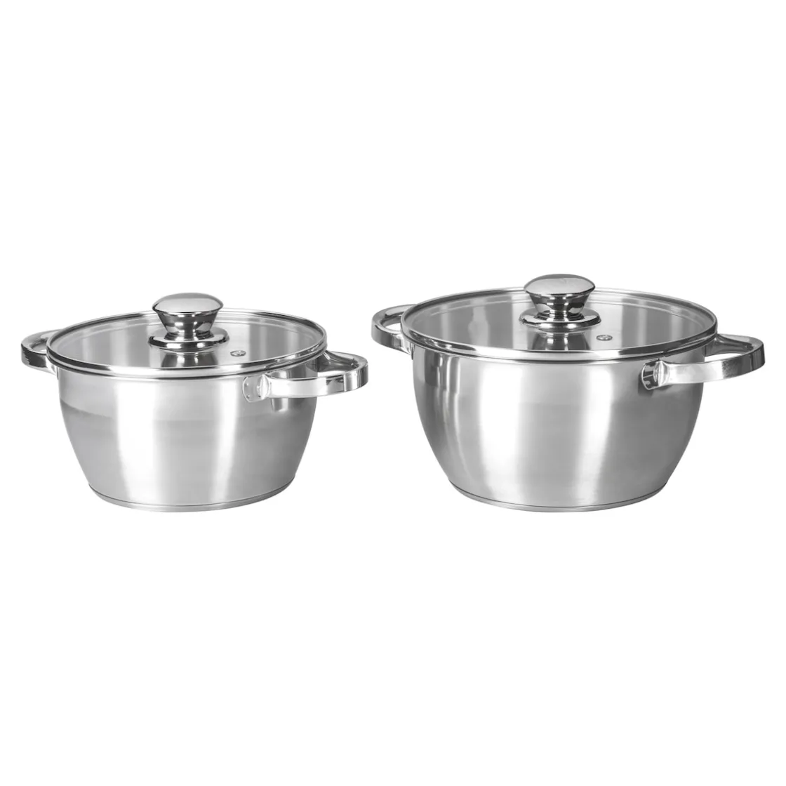 Töpfe|Die moderne Hausfrau Edelstahl -Topfset "Expert", 7-teilig