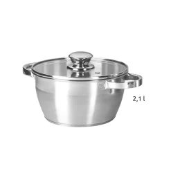 Töpfe|Die moderne Hausfrau Edelstahl -Topfset