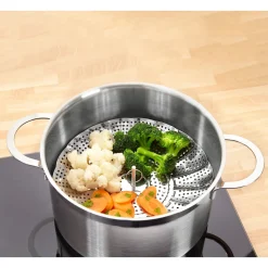 Geniale Küchenhelfer|Hobbyköche|Die moderne Hausfrau Edelstahl-Gemüsedünster Ø23 cm