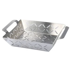 Backbleche & Grillkörbe|Ofenroste & Grillkörbe|Die moderne Hausfrau Edelstahl-Grillkorb