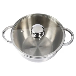 Töpfe|Die moderne Hausfrau Edelstahl-Topfset, 4-teilig