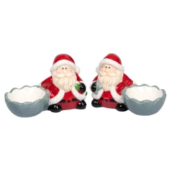 Geschirrsets|Weihnachtsdekoration·Weitere Weihnachtsdeko|Die moderne Hausfrau Eierbecher „Santa“, 2 Stück