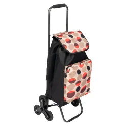 Einkaufstrolleys|Die moderne Hausfrau Einkaufs-Treppentrolley „Hugo“ mit Klappfunktion