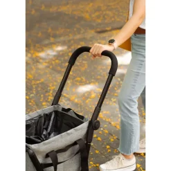 Einkaufstrolleys|Die moderne Hausfrau Einkaufstrolley EASY GO Fresh grau-schwarz