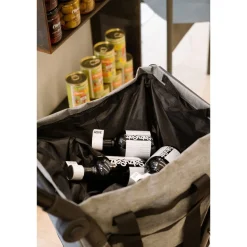 Einkaufstrolleys|Die moderne Hausfrau Einkaufstrolley EASY GO Fresh grau-schwarz