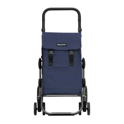 Einkaufstrolleys|Die moderne Hausfrau Einkaufstrolley GO PLUS PREMIUM blau