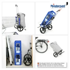 Einkaufstrolleys|Die moderne Hausfrau Einkaufstrolley Royal Shopper Tango