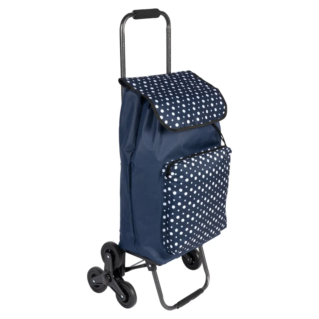 Einkaufstrolleys|Die moderne Hausfrau Einkaufstrolley „Treppensteiger Punkte“ 2.0