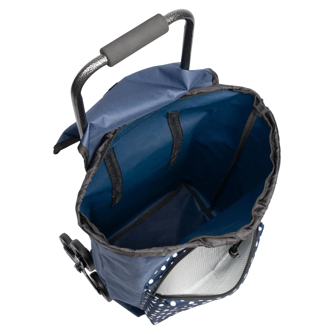 Einkaufstrolleys|Die moderne Hausfrau Einkaufstrolley „Treppensteiger Punkte“ 2.0