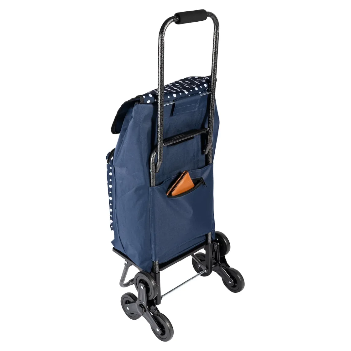 Einkaufstrolleys|Die moderne Hausfrau Einkaufstrolley „Treppensteiger Punkte“ 2.0