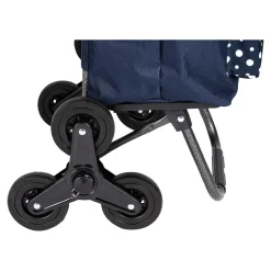 Einkaufstrolleys|Die moderne Hausfrau Einkaufstrolley „Treppensteiger Punkte“ 2.0