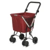 Einkaufstrolleys|Die moderne Hausfrau Einkaufstrolley We Go Premium rot