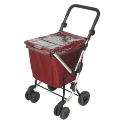 Einkaufstrolleys|Die moderne Hausfrau Einkaufstrolley We Go Premium rot