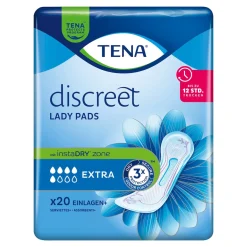 Die moderne Hausfrau Einlagen Lady Pads discreet Extra, 20 Stück