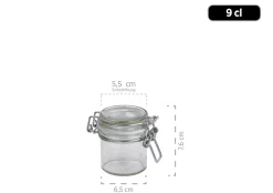 Gläser & Becher|Die moderne Hausfrau Einmachglas 9 cl GOTHIKA