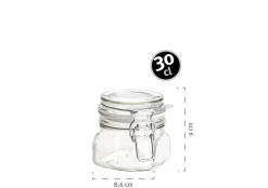 Gläser & Becher|Die moderne Hausfrau Einmachglas 30 cl GOTHIKA Transparent