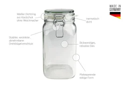 Gläser & Becher|Die moderne Hausfrau Einmachglas 2,5 l GOTHIKA