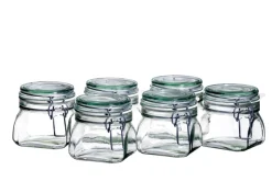 Gläser & Becher|Die moderne Hausfrau Einmachglas mit Deckel, 50 cl GOTHIKA