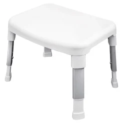 Badhilfen|Bade- & Toilettenhilfen·Bad- & Duschhocker|Die moderne Hausfrau Einstiegshilfe "Alu"