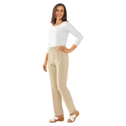 Hosen & Leggings|Die moderne Hausfrau Elegante Schlupfhose beige