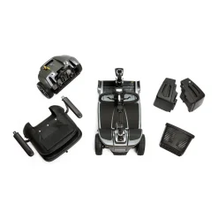 Die moderne Hausfrau Elektromobil M44 +, 6 km/h, 320 Watt anthrazit