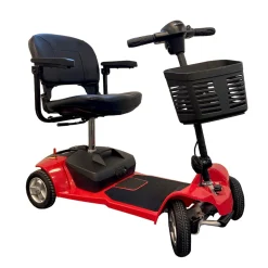 Elektromobile|Die moderne Hausfrau Elektromobil M24 SL, 6 km/h, zerlegbar, extrem leicht rot