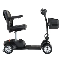 Elektromobile|Die moderne Hausfrau Elektromobil M24 SL, 6 km/h, zerlegbar, extrem leicht schwarz