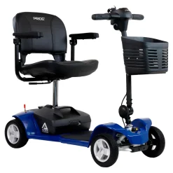 Elektromobile|Die moderne Hausfrau Elektromobil M24 SL, 6 km/h, zerlegbar, extrem leicht blau