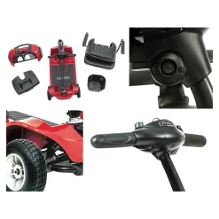 Elektromobile|Die moderne Hausfrau Elektromobil M24L, 6 km/h rot