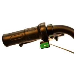 Elektromobile|Die moderne Hausfrau Elektroroller AT52317 mit Tasche & Korb blau