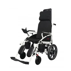 Rollstühle|Die moderne Hausfrau Elektrorollstuhl Komfort AT52313 mit hoher Lehne und Liegefunktion