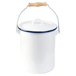 Mülleimer|Mülleimer|Die moderne Hausfrau Emaille-Mülleimer „Klassik“