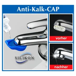 Die moderne Hausfrau Entkalker-Aufsatz für Wasserhähne