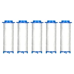 Duschköpfe & -Brausen|Die moderne Hausfrau Ersatzfilter für Turbo-Duschkopf, 5 Stück