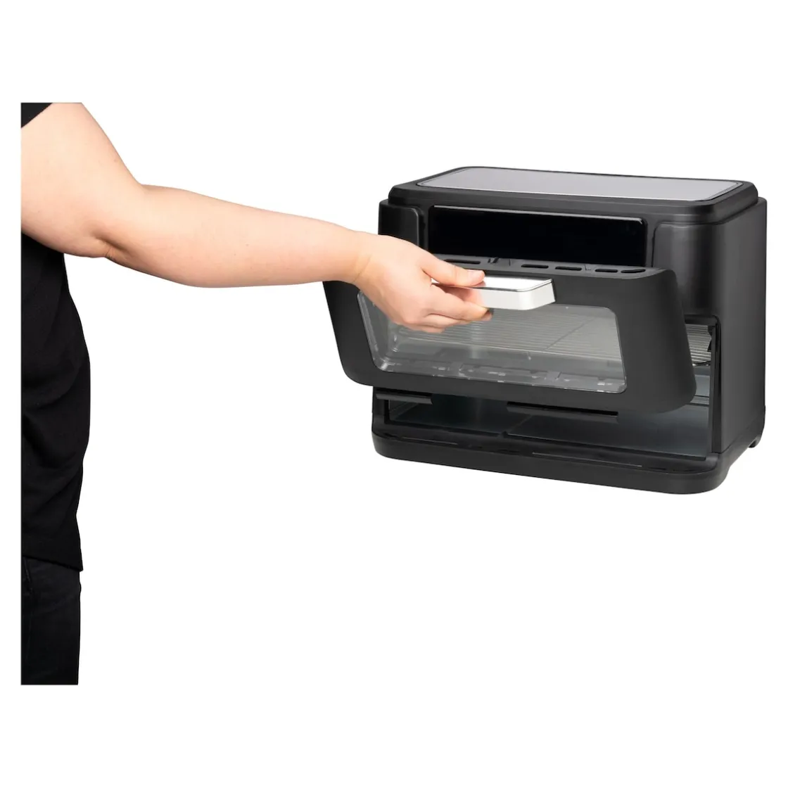 Fritteusen|Die moderne Hausfrau Erweiterungs-Set für Digitale Heißluftfritteuse „2 in 1“