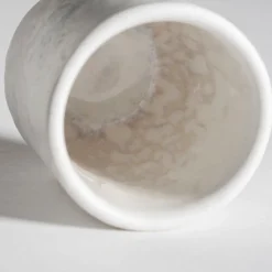 Gläser & Becher|Die moderne Hausfrau Espressobecher-Set, Steinzeug Alpenwiese Beere / Creme