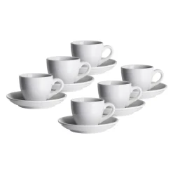 Tassen|Die moderne Hausfrau Espressotassen-Set, Porzellan COLOMBIA