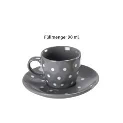 Tassen|Die moderne Hausfrau Espressotassen-Set, 12-teilig