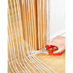 Fliegengitter|Fliegengitter|Die moderne Hausfrau Fadenvorhang silber