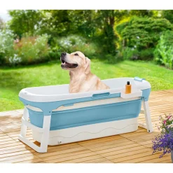 Geniale Badhelfer|Pools & Planschbecken|Die moderne Hausfrau Faltbare Badewanne ­„Premium“