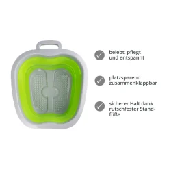 Fußpflegeprodukte·Fußbäder|Fußbäder|Die moderne Hausfrau Faltbares Fußbad