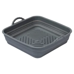 Fritteusen|Die moderne Hausfrau Falt-Silikoneinlage „Eckig“