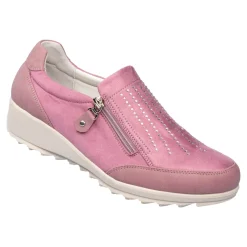 Hausschuhe|Die moderne Hausfrau Fashion-Halbschuh „Hanne“ rosenholz