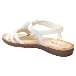 Sandalen|Die moderne Hausfrau Fashion-Sandale "Feder" weiß