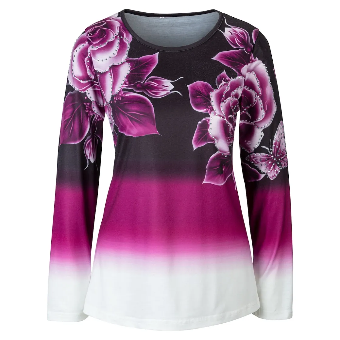 Shirts|Die moderne Hausfrau Fashion-Shirt „Rosenwelt“