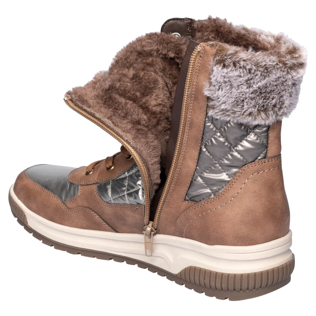 Damen Die moderne Hausfrau Fashion-Stiefel „Fabienne“