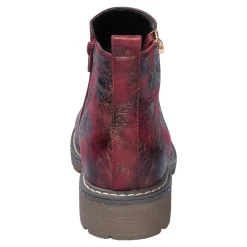 Stiefeletten|Die moderne Hausfrau Fashion-Stiefelette „Miriam“ bordeaux
