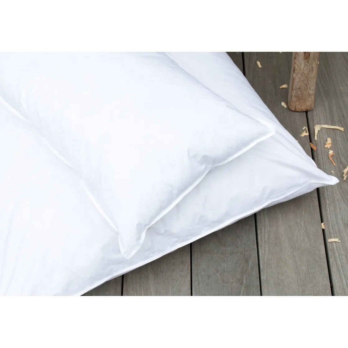 Bettzubehör ·Bettdecken & Kopfkissen|Die moderne Hausfrau Feder-Daunen Kopfkissen "Zirbe" 40x80 cm