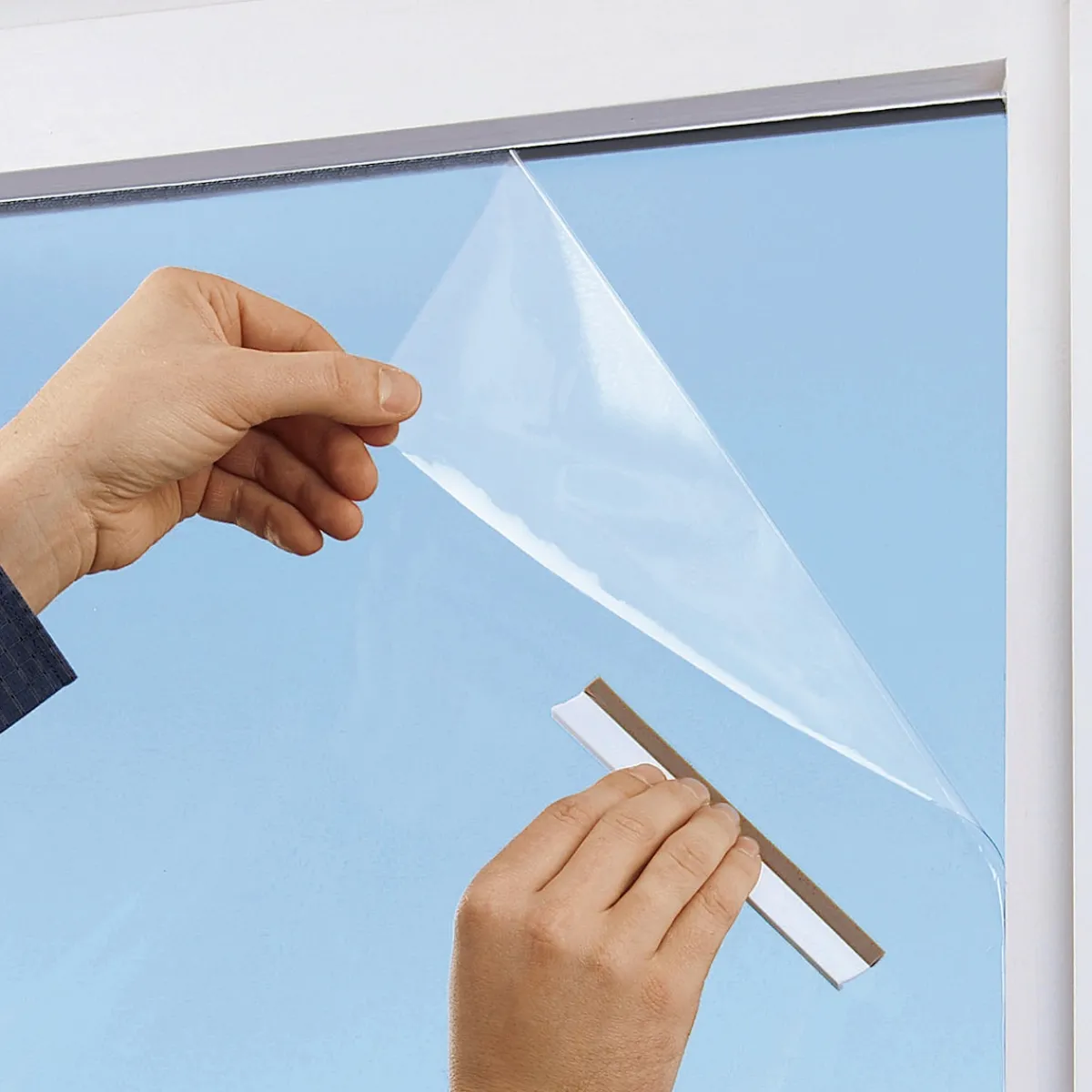 Die moderne Hausfrau Fenster-Klimafolie